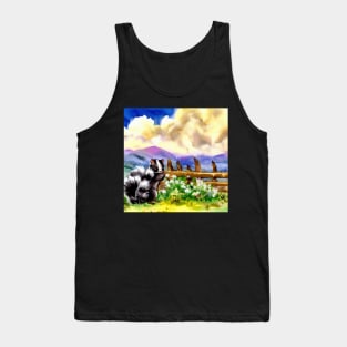 Cute Skunk . Tank Top